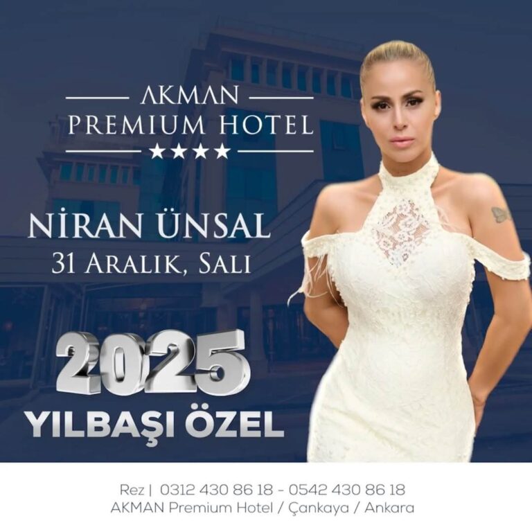 Akman Premium Hotel Ankara Yılbaşı Programı