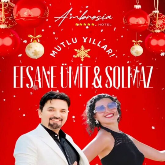 Ambrosia Hotel Bodrum Muğla Yılbaşı Programı 2026