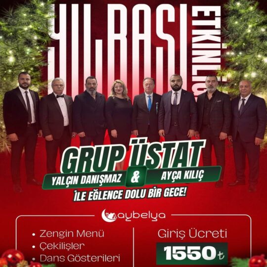 Aybelya Bafra Samsun Yılbaşı Programı 2026