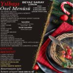Beyaz Saray Çorum Yılbaşı Menüsü