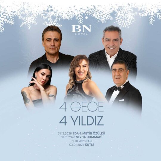 BN Hotel Mersin Yılbaşı Programı 2026