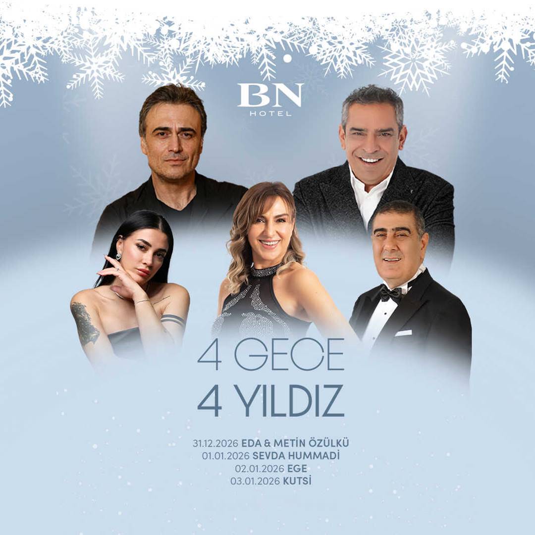 BN Hotel Mersin Yılbaşı Programı 2026