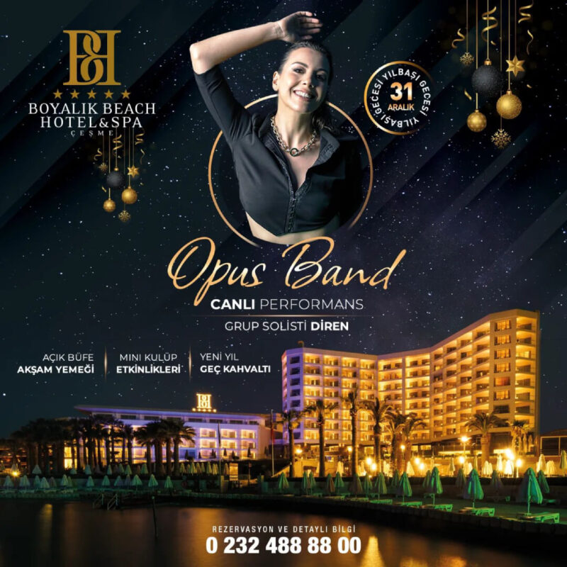 Boyalık Beach Hotel & Spa Çeşme İzmir Yılbaşı Programı