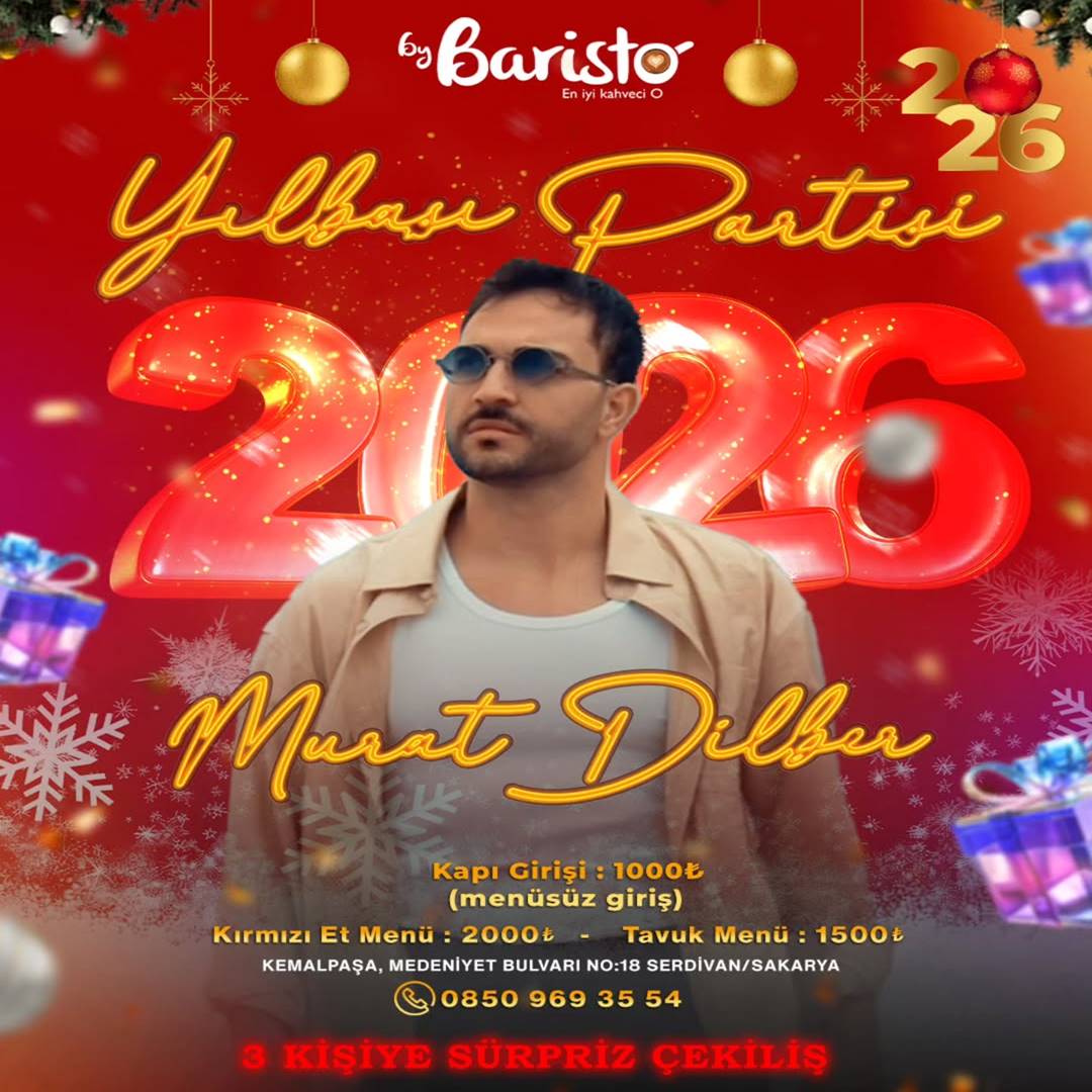 By Baristo Sakarya Serdivan Yılbaşı Programı 2026