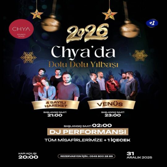 Chya Konya Yılbaşı Programı 2026