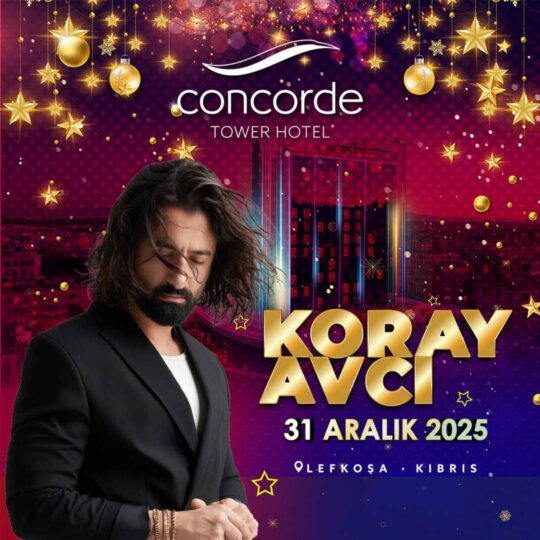 Concorde Tower Hotel Kıbrıs Yılbaşı Programı