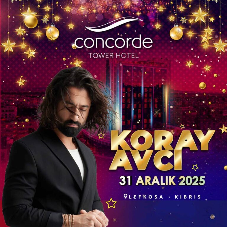 Concorde Tower Hotel Kıbrıs Yılbaşı Programı