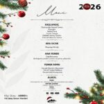 Dağ Restaurant Sığacık Yılbaşı Menüsü