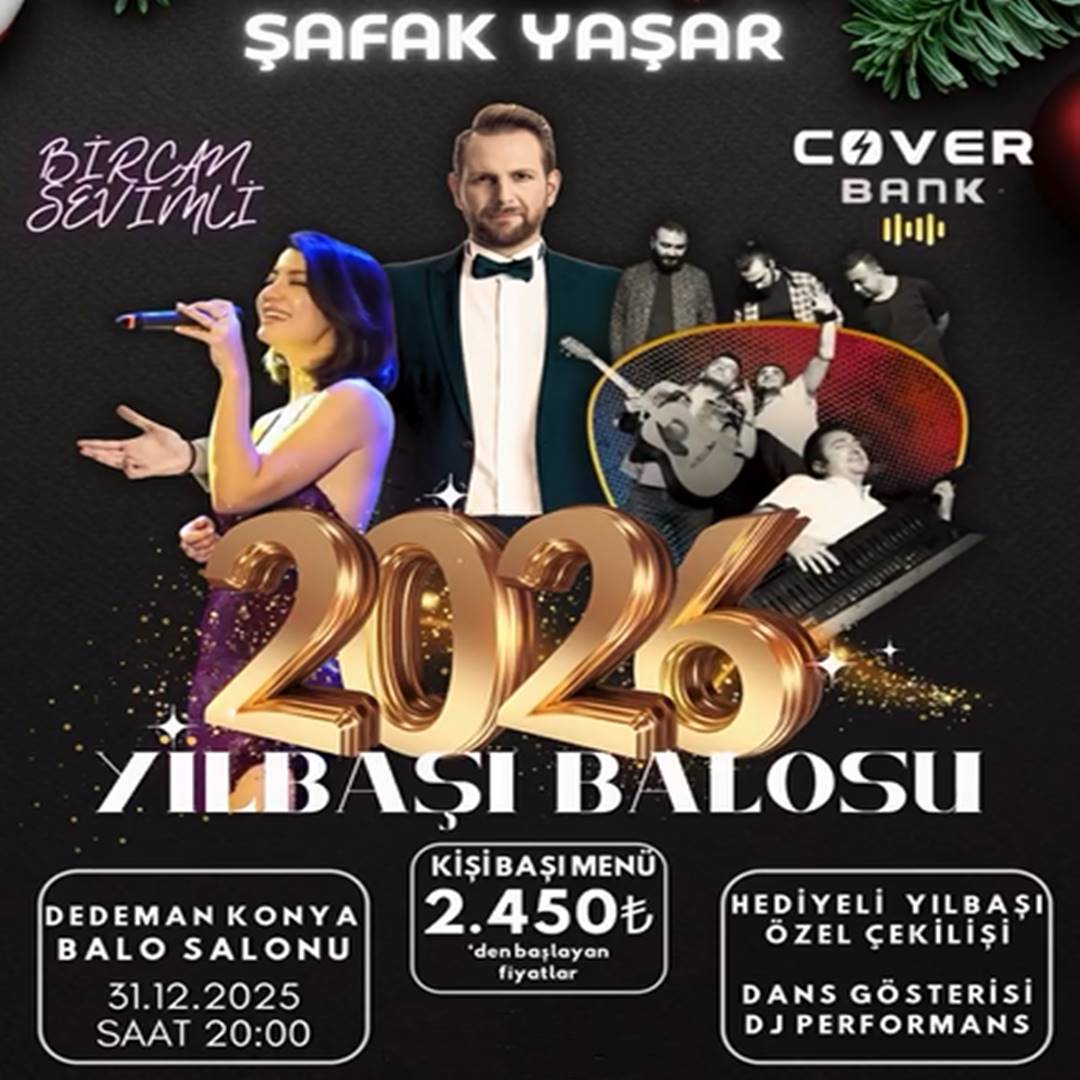 Dedeman Konya Yılbaşı Programı 2026