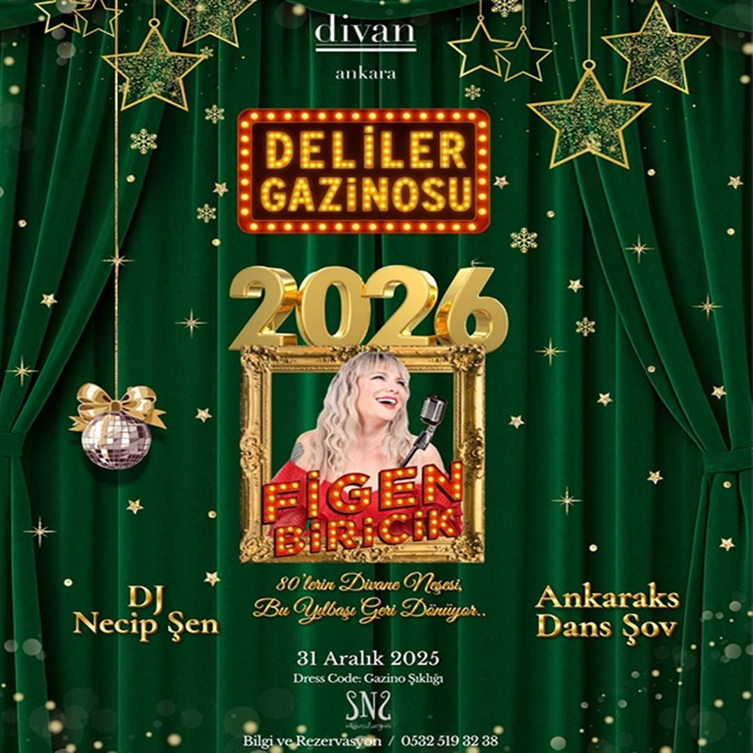 Divan Ankara Yılbaşı Programı 2026