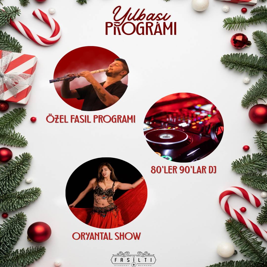 Fasıltı Meyhanesi Bayraklı İzmir YIlbaşı Programı 2026 Fasıltı Meyhanesi Bayraklı İzmir YIlbaşı Programı 2026