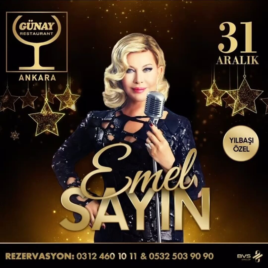 Günay Restaurant Ankara Yılbaşı Programı