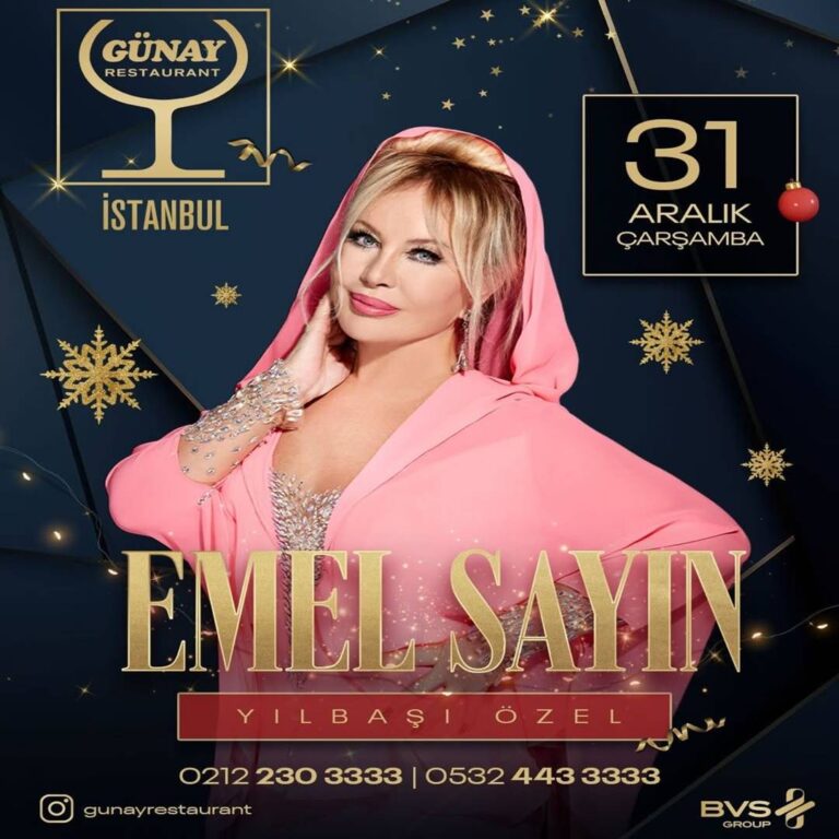 Günay Restaurant İstanbul Yılbaşı Programı 2026