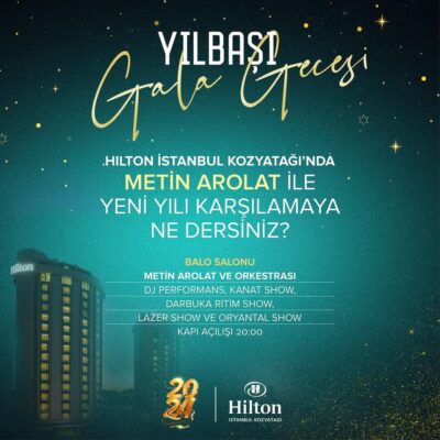 Hilton Kozyatağı İstanbul Yılbaşı Programı (2)