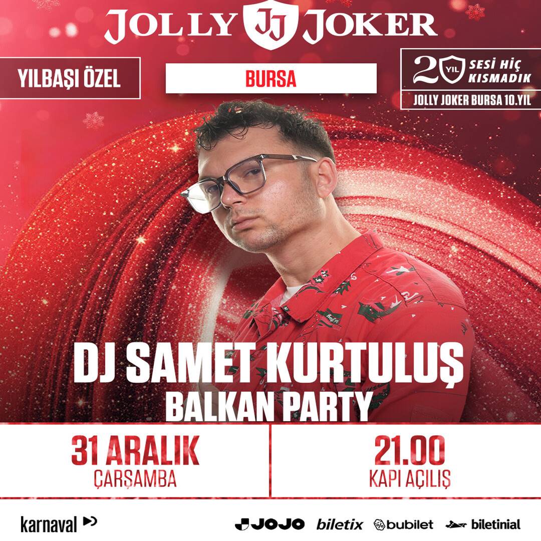 Jolly Joker Bursa Yılbaşı Programı 2026