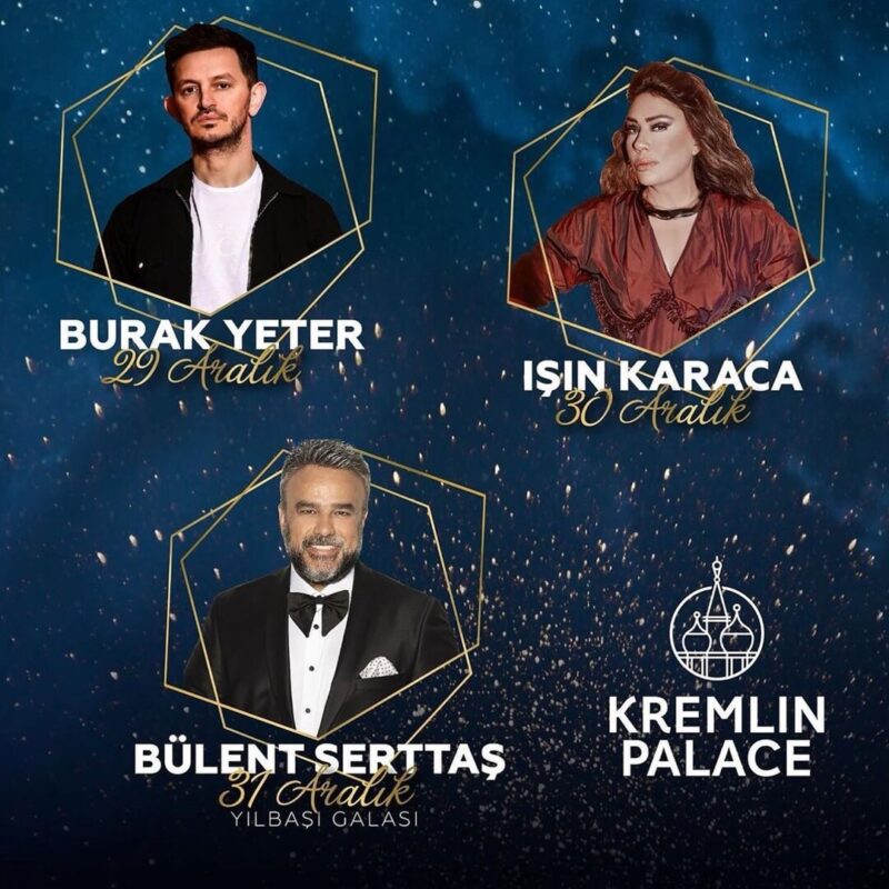 Kremlin Palace Kundu Antalya Yılbaşı Programı