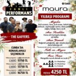 Maura Cunda Ayvalık Yılbaşı Programı 2026