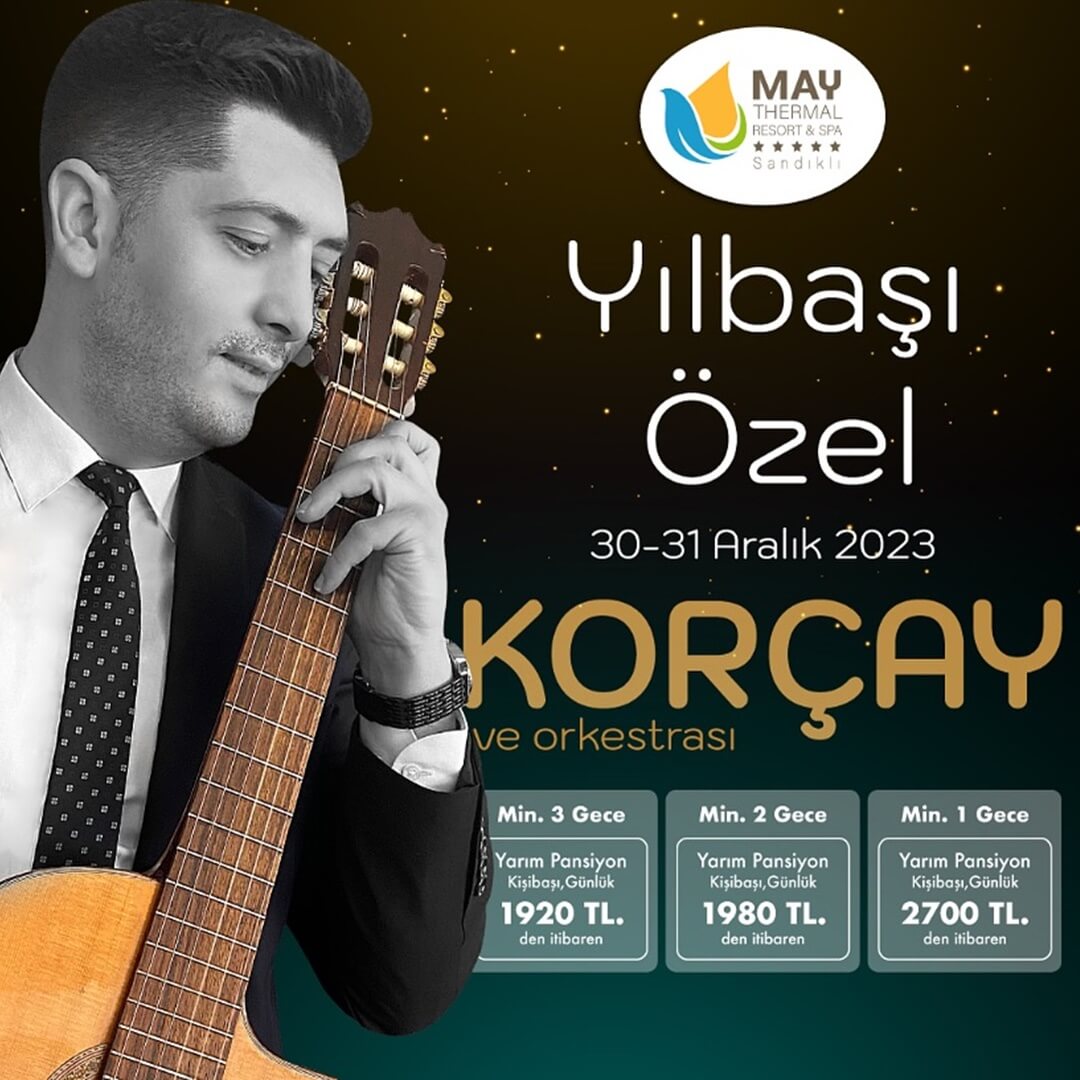 May Thermal Resort & Spa Afyon Yılbaşı Programı