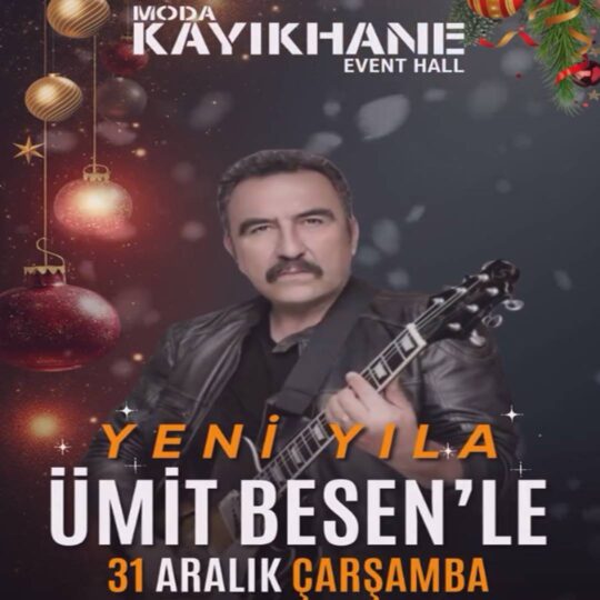 Moda Kayıkhane Kadıköy İstanbul Yılbaşı Programı 2026