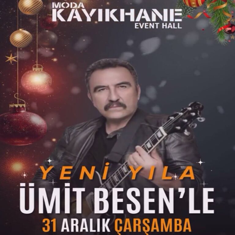 Moda Kayıkhane Kadıköy İstanbul Yılbaşı Programı 2026