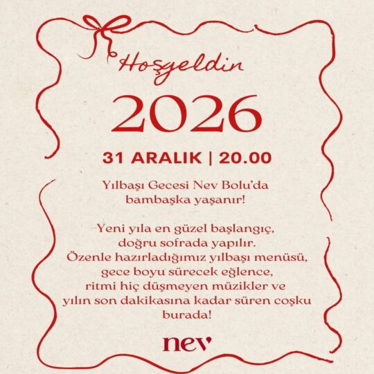 Nev Bolu Yılbaşı Programı 2026
