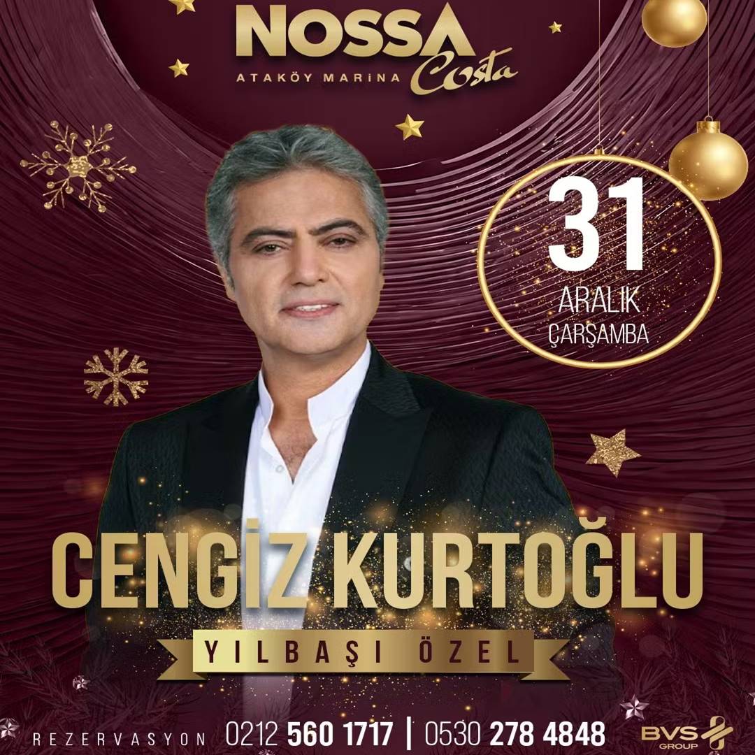 Nossa Costa Ataköy Yılbaşı Programı 2026 Nossa Costa Ataköy Yılbaşı Programı 2026