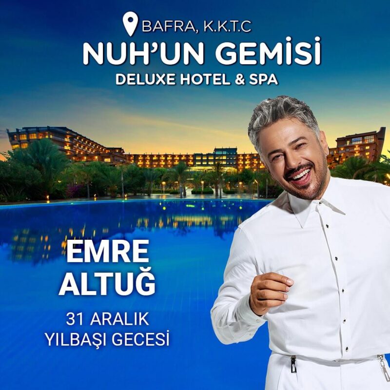 Nuh'un Gemisi Deluxe Hotel Kıbrıs Yılbaşı Galası