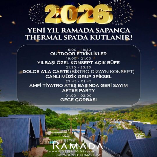 Ramada Sapanca Yılbaşı Programı 2026