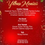 Rüstempaşa Kervansaray Hotel Edirne Yılbaşı Menüsü
