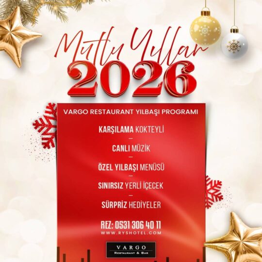 RYS Hotel Edirne Yılbaşı Programı 2026