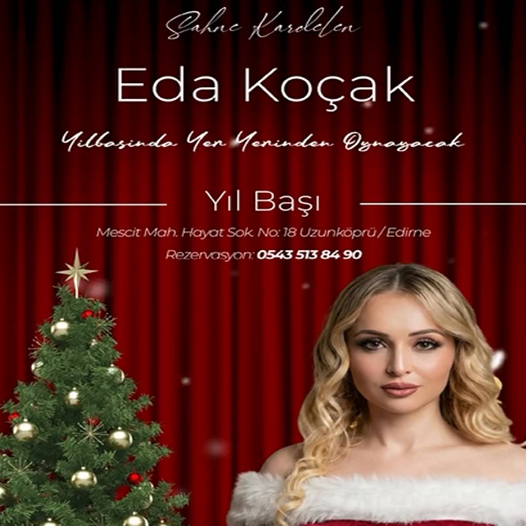 Sahne Kardelen Uzunköprü Edirne Yılbaşı Programı 2026