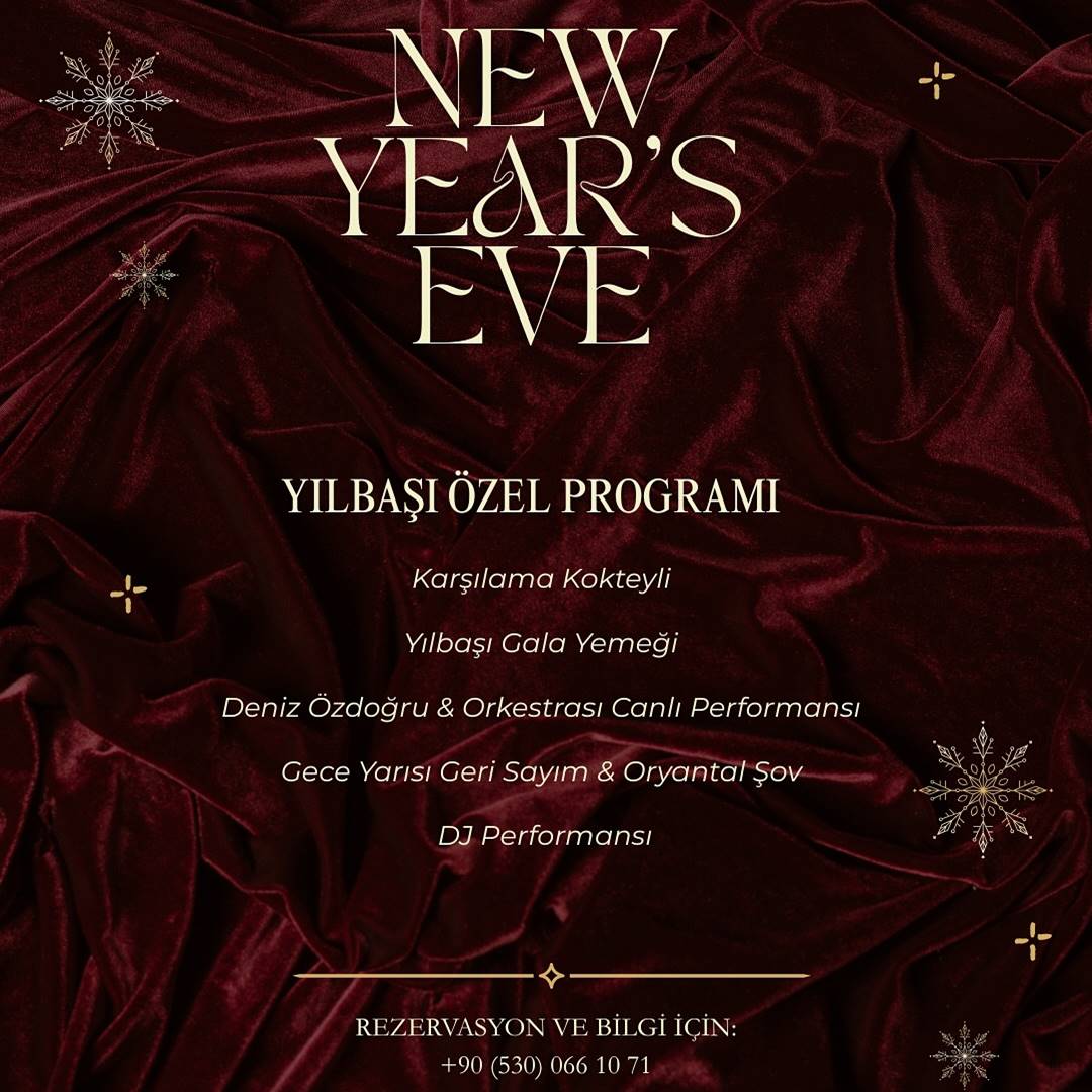 Sarnıç Sultanahmet Yılbaşı Programı 2026