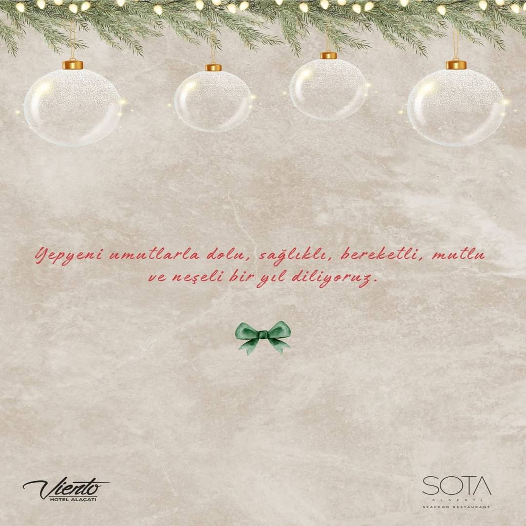 Sota Alaçatı Yılbaşı Programı 2026