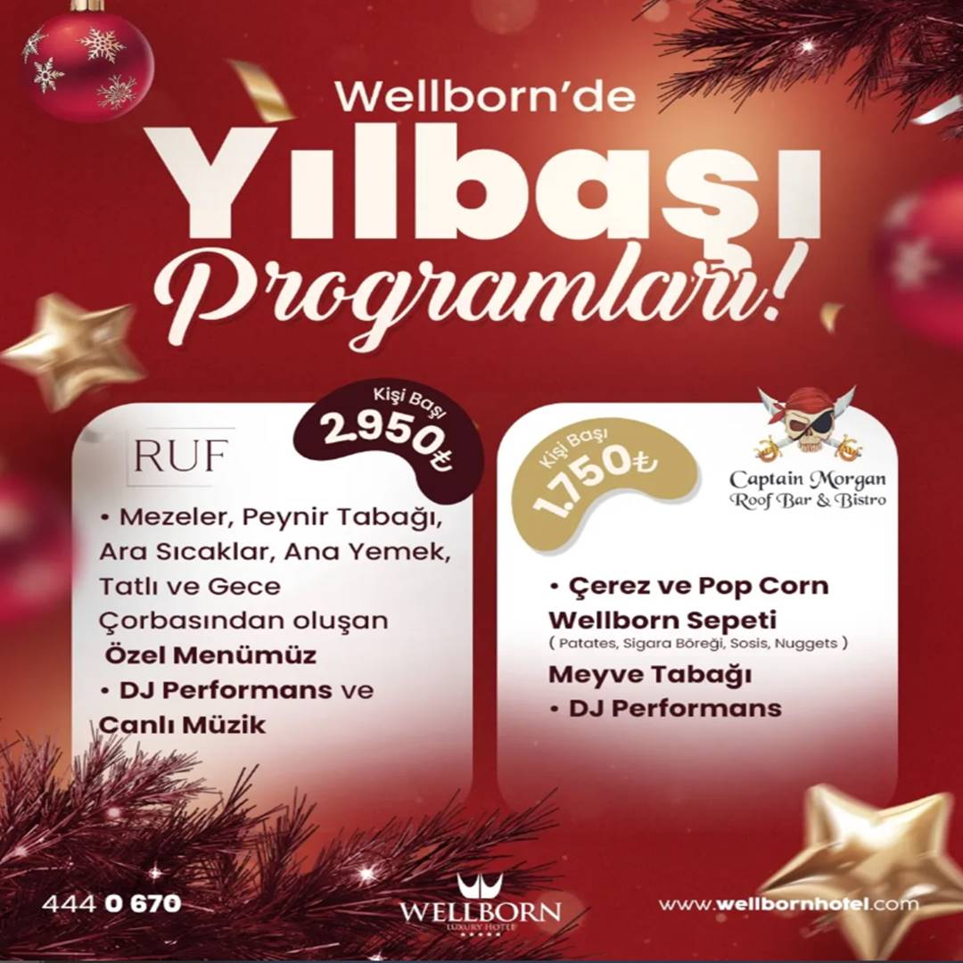 Wellborn Luxury Kocaeli Yılbaşı Programı 2026