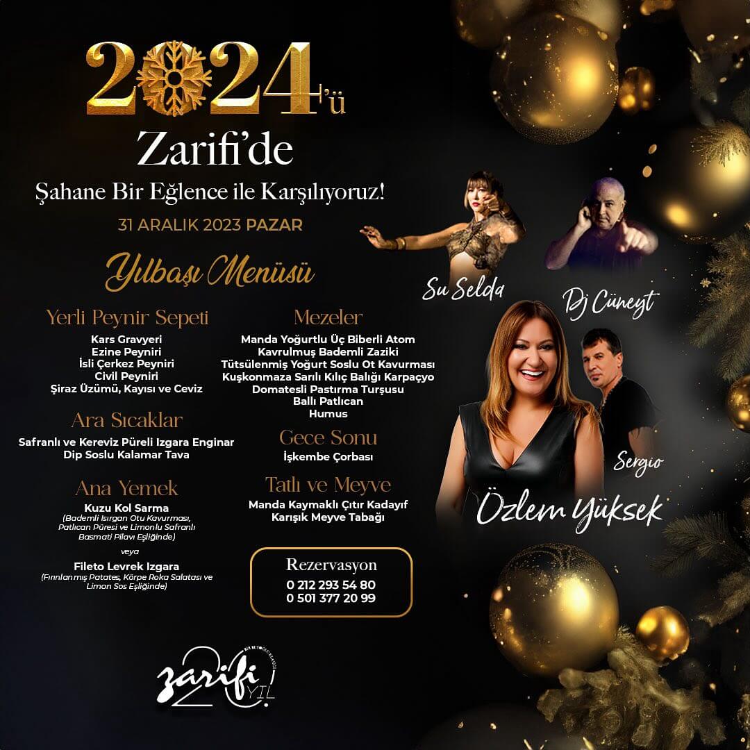 Zarifi Restaurant Taksim İstanbul Yılbaşı Programı